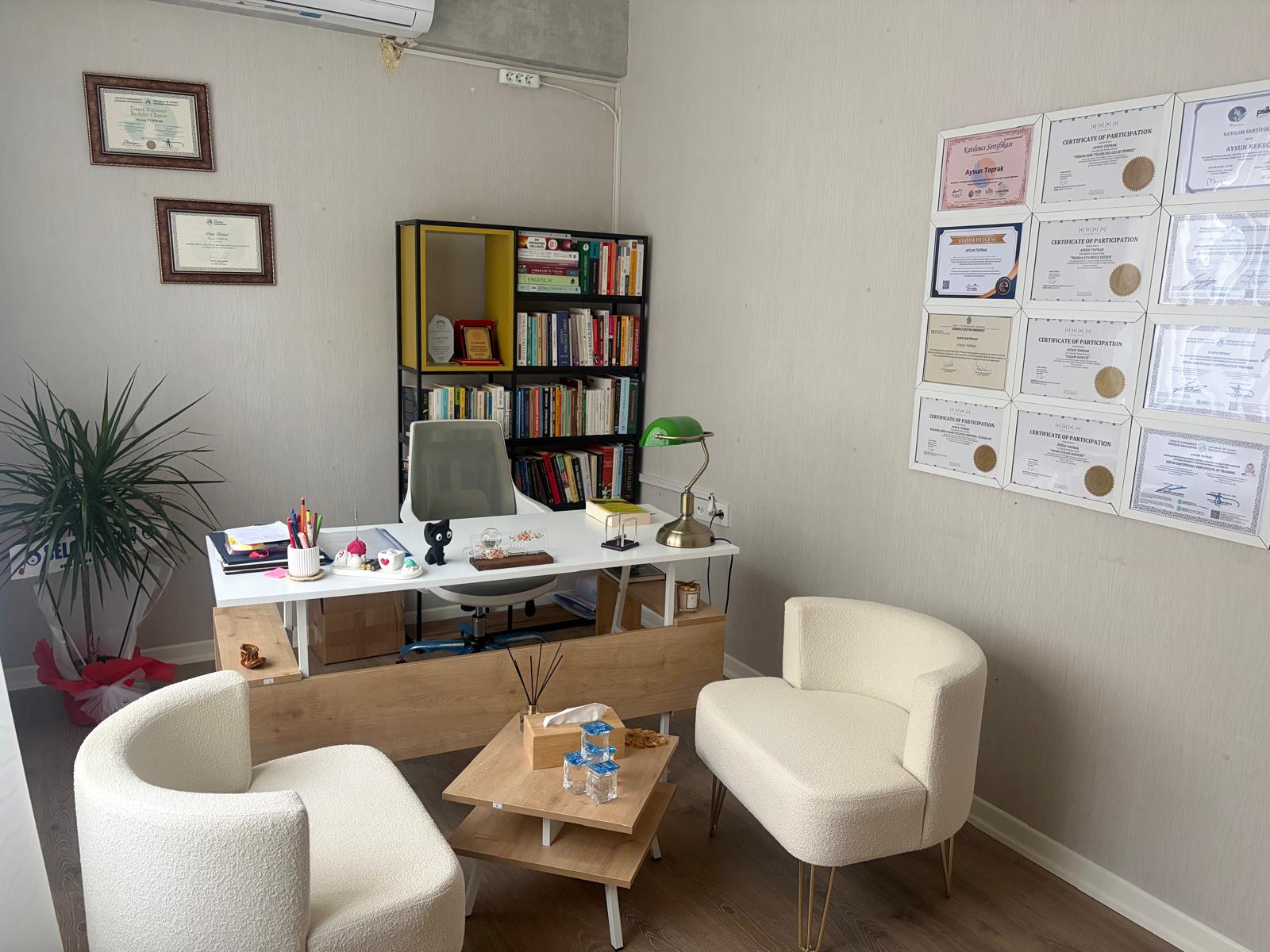Psikolog Aysun Kekeç klinik fotoğrafı